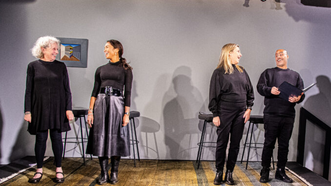 Actors Jeanette Horn - Kimberly Green - Karen Macarah - Joshua Silverstein - Photo by David Chiu